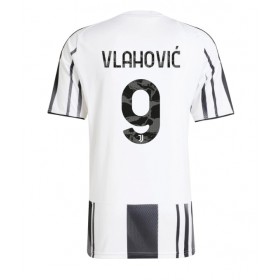 Herren Fußballbekleidung Juventus Dusan Vlahovic #9 Heimtrikot 2025-26 Kurzarm